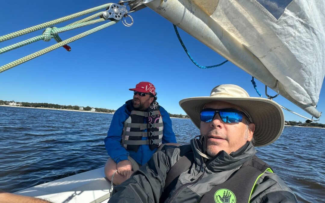 Sailing lessons in the winter.